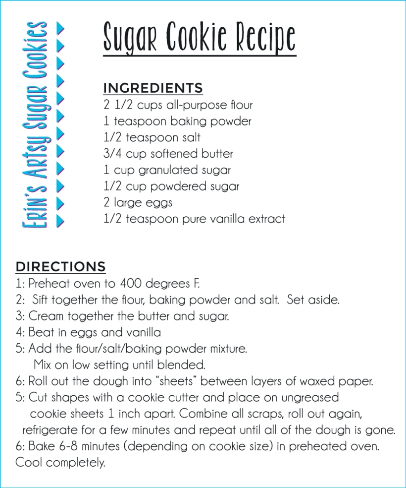 Free Printable Sugar Cookie Recipe - Printable Templates